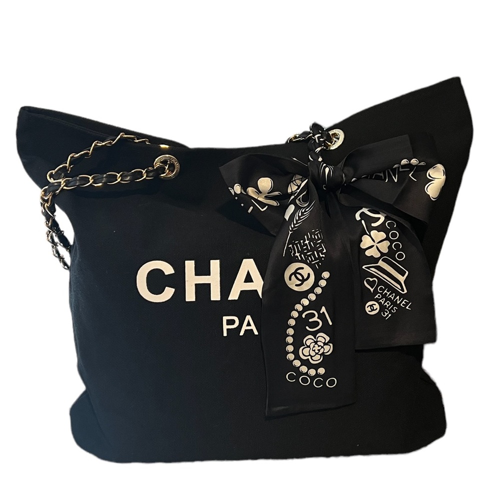 Chanel canvas GWP tote